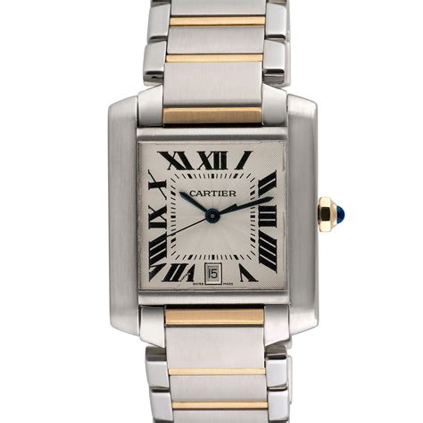 cartier tank vintage mens|pre owned cartier tank francaise.